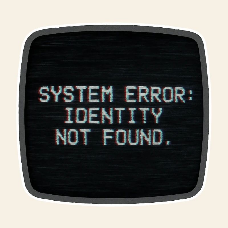 System Error Identity Not Found