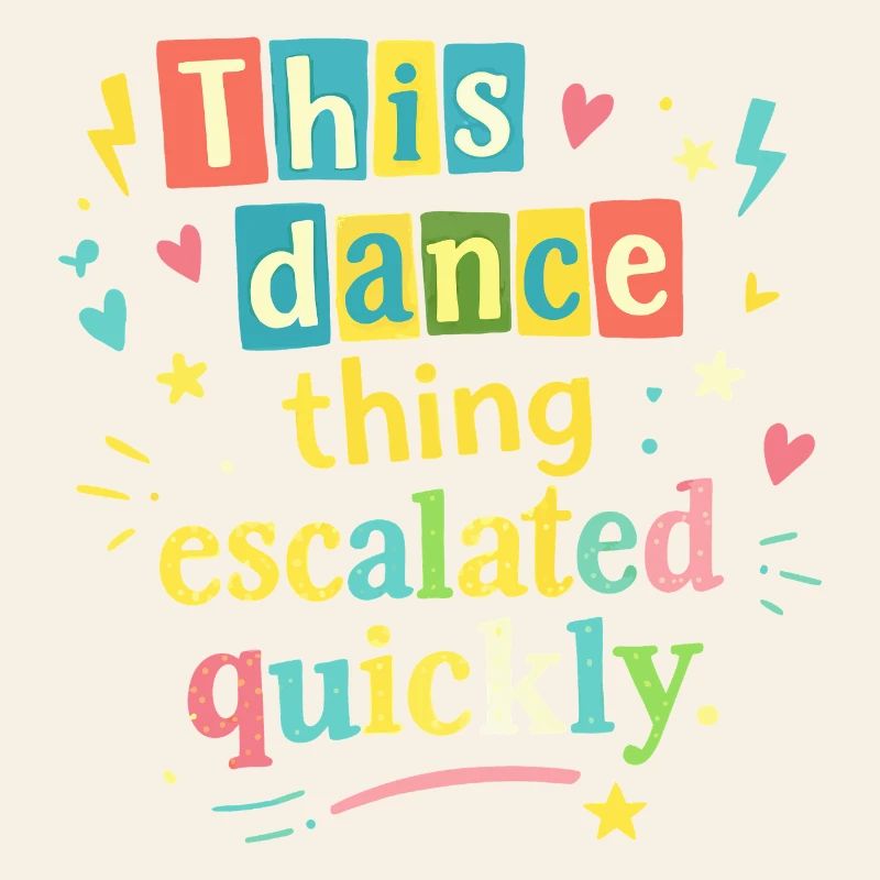 This dance quickly escalated