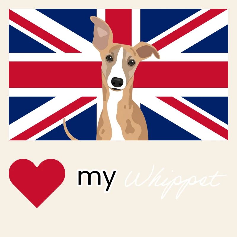 LUVMYWHIPPET (Blanc)