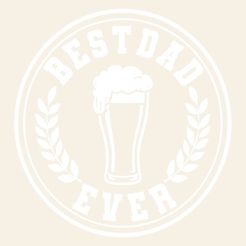 Best Dad Ever Bier Emblem für Väter