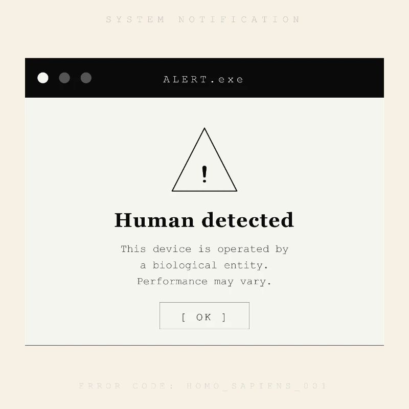 HUMAN DETECTED