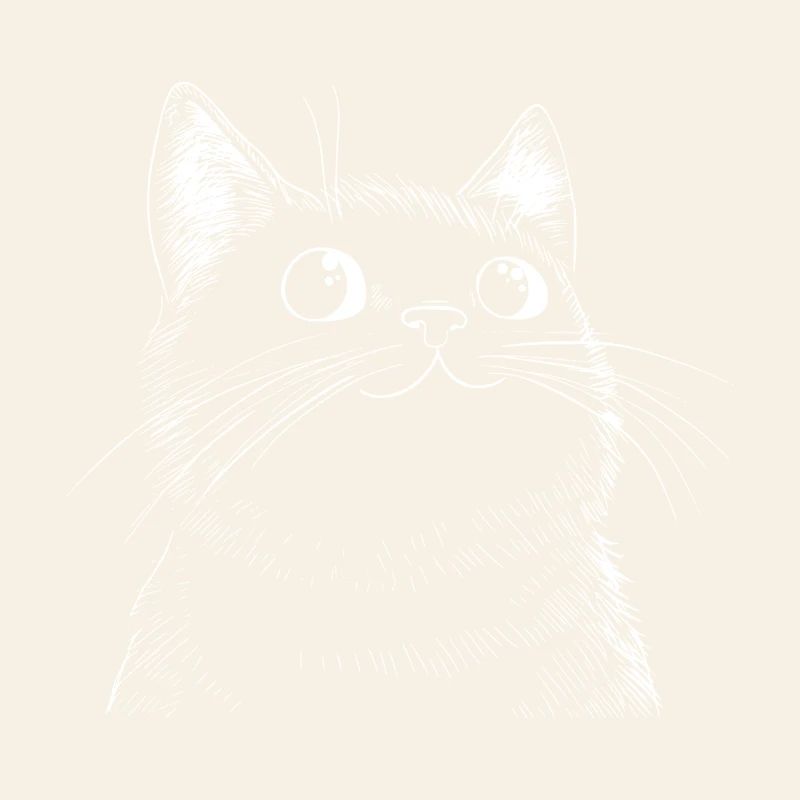 Funny Cat Sketch