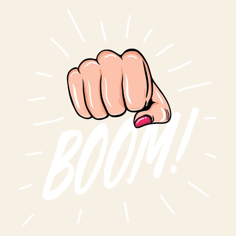 Strip Pop mit weiblicher Faust