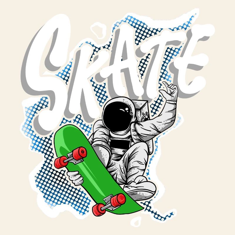 Skate astronaute