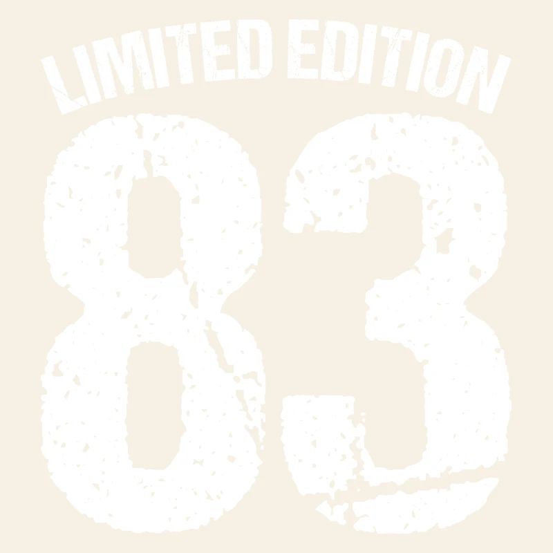 Limitierte Edition 83 Abzeichen