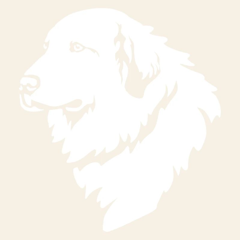 Tête de chien de montagne pyrénéenne « Black Edition »