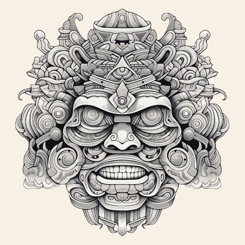 Psychedelic head