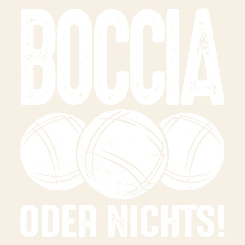 Boccia oder Nichts! Boule Petanque und Boccia