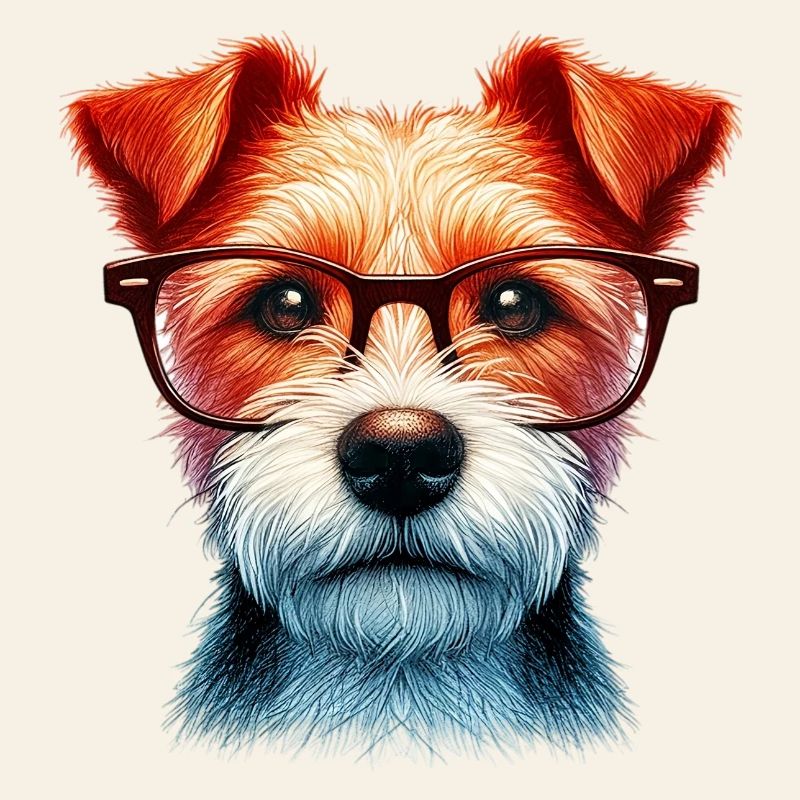 Dog with Glasses