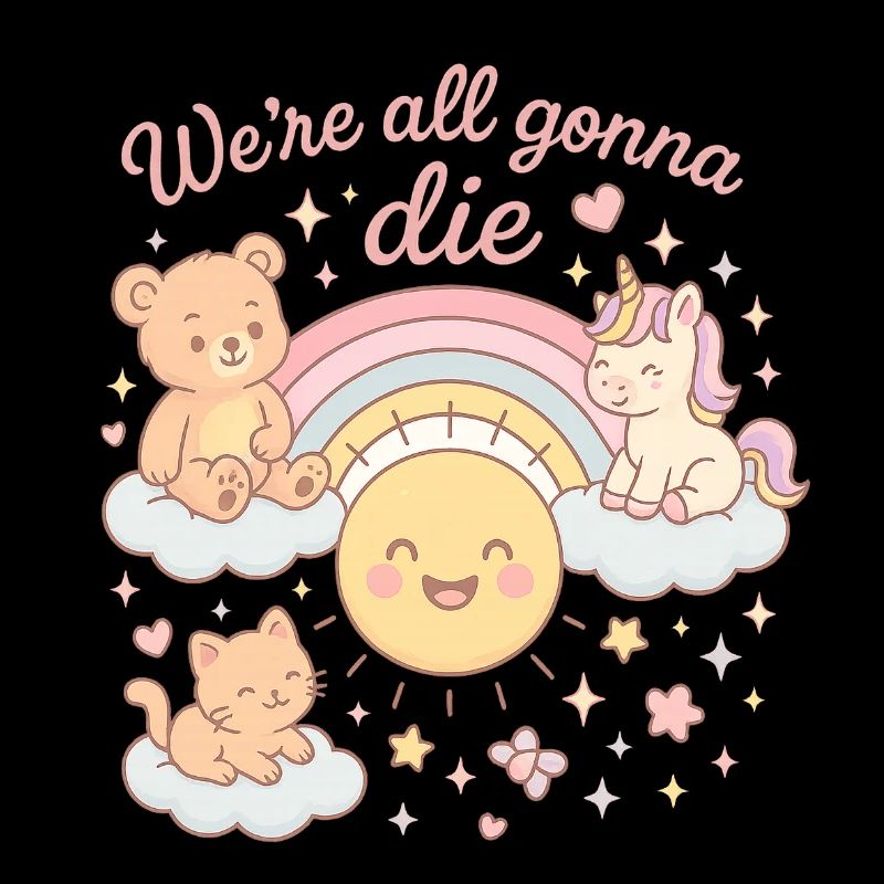 Rainbow Cutesy Design - Nous allons tous à la