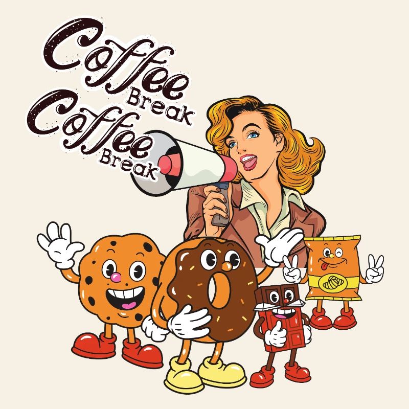 Pause-café – Style rétro et biscuits mignons
