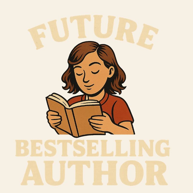 Futuristic Reading Passion Illustration