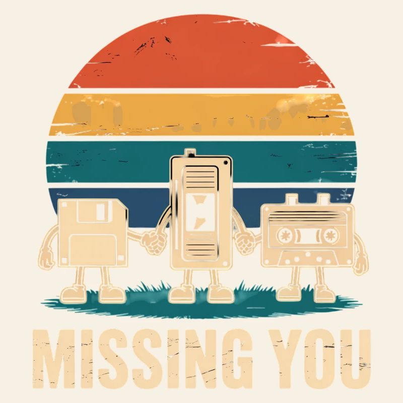 Cassette VHS Floppy Disc Floppy Disk Retro