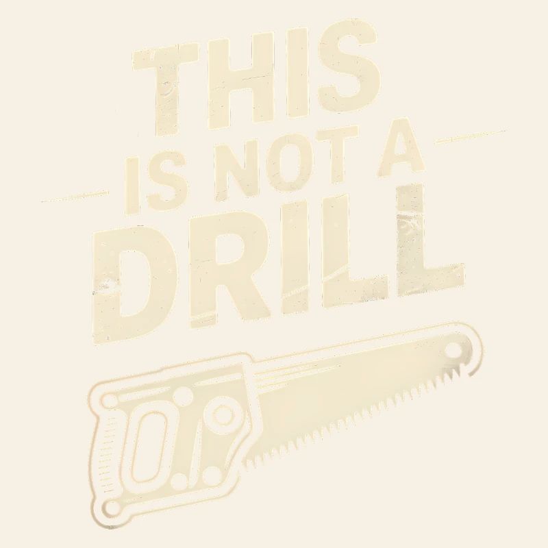 Ceci n’est pas un exercice - T-shirt Funny Tools
