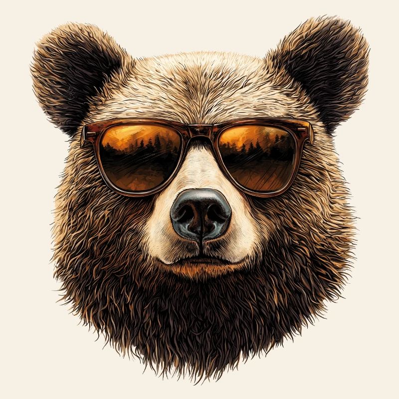 Bär Sonnenbrille