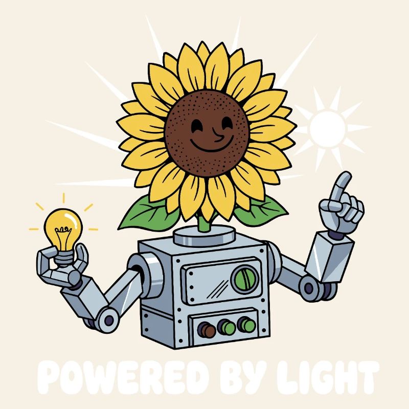 Sunflower Robot Light Ideas