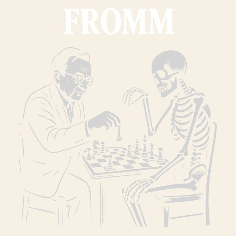 Noir-Schach: Erich Fromm-Psychoanalyse vs. Skelett