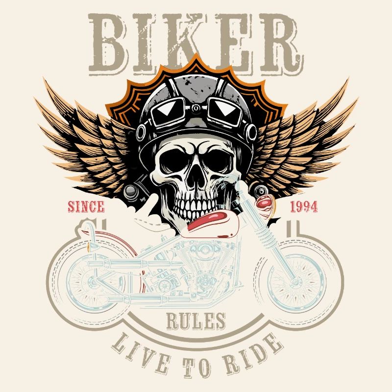 Biker Rules - Since 1994 - Live to Ride