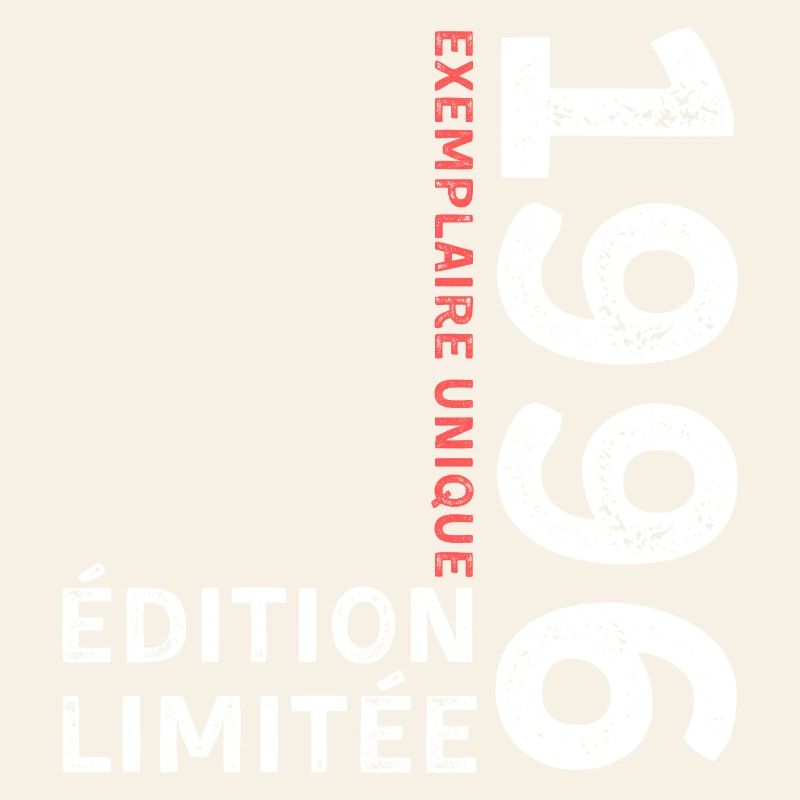 1996 Vintage typografischer Stil