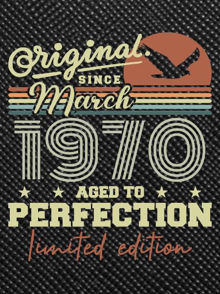 Birthday March 1970