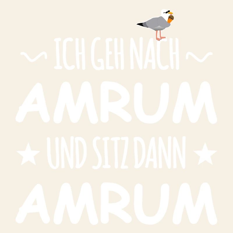 Amrum mit Schnaps Möwe