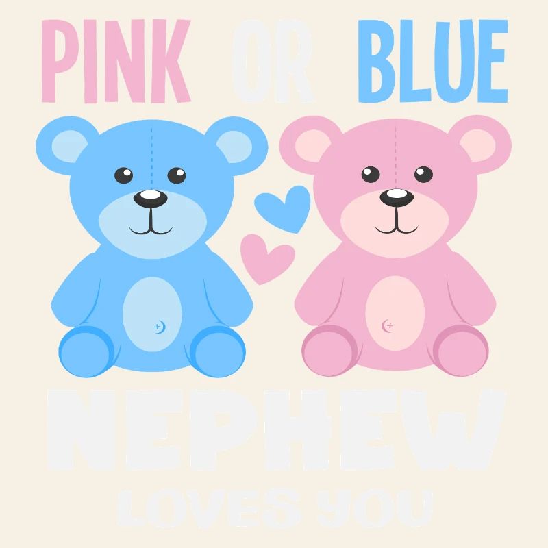 Pink Oder Blau Neffe Liebt Dich