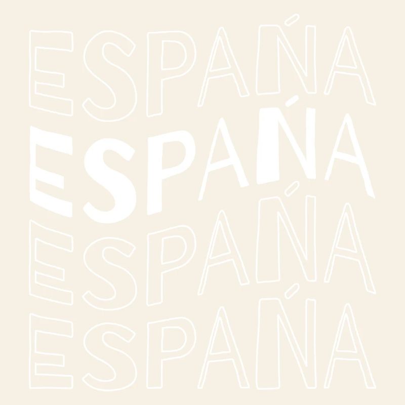 Espana Repetition Typography