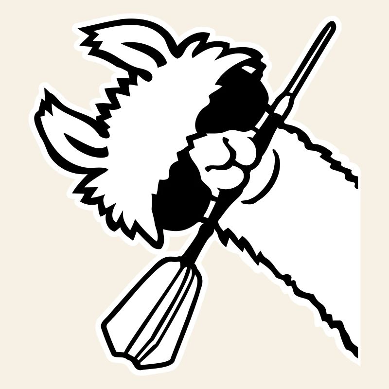 Cool Llama Head Sunglasses Dart Mouth Side