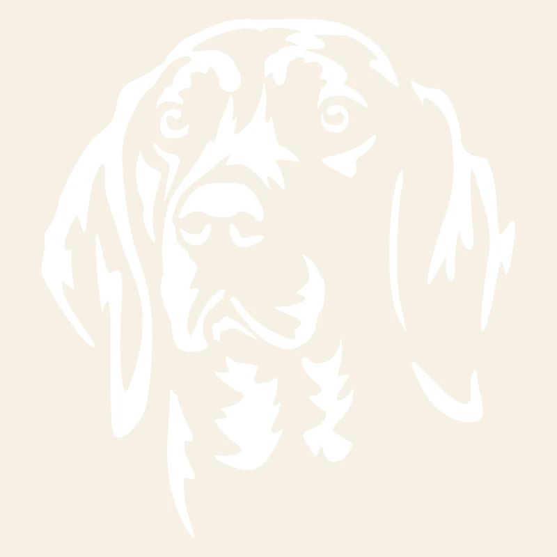 Alpine Dachshracken Head "Black Edition"