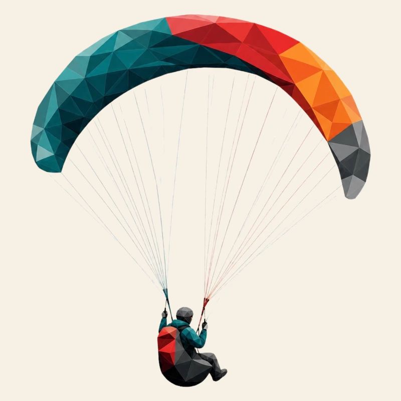 Geometric Paraglider Panodesign
