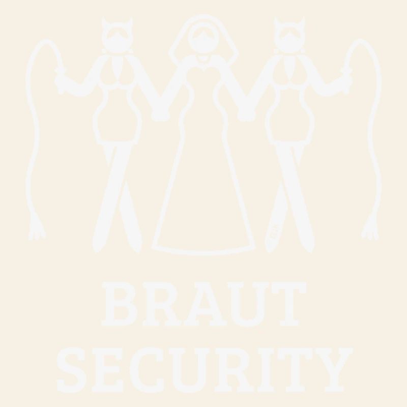 Braut Security (JGA Polterabend Peitsche / White)
