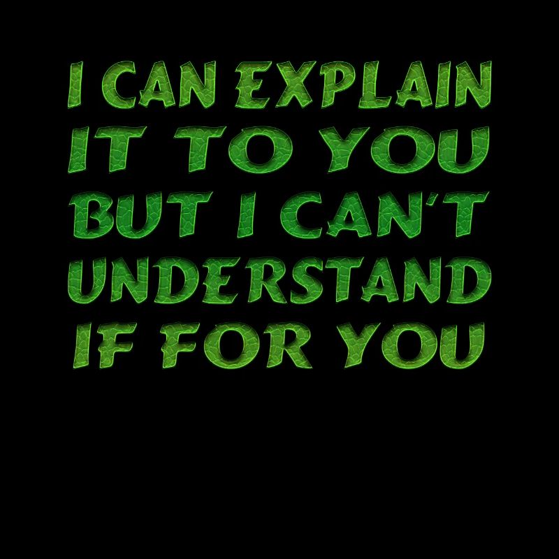 I Can Explain It For You