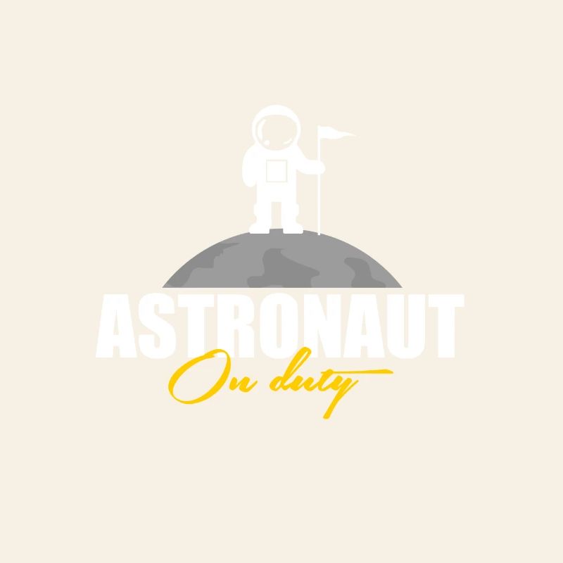 Astronaut im Einsatz Geschenk