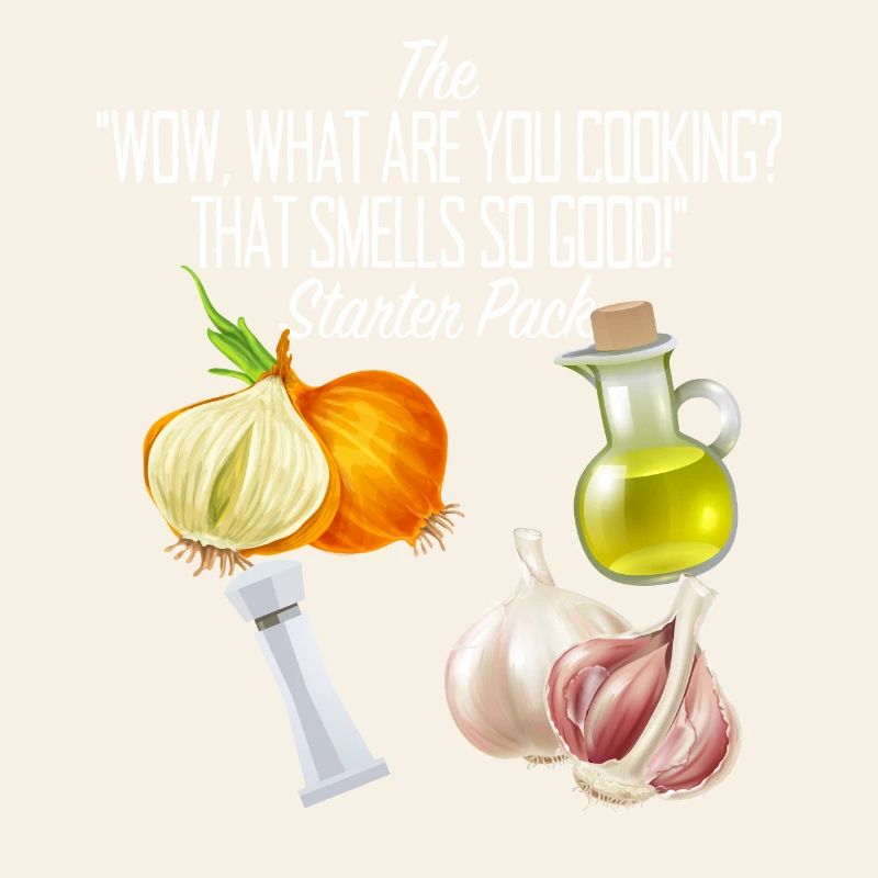 Cooking Starter Pack For chefs cook kitchen chef