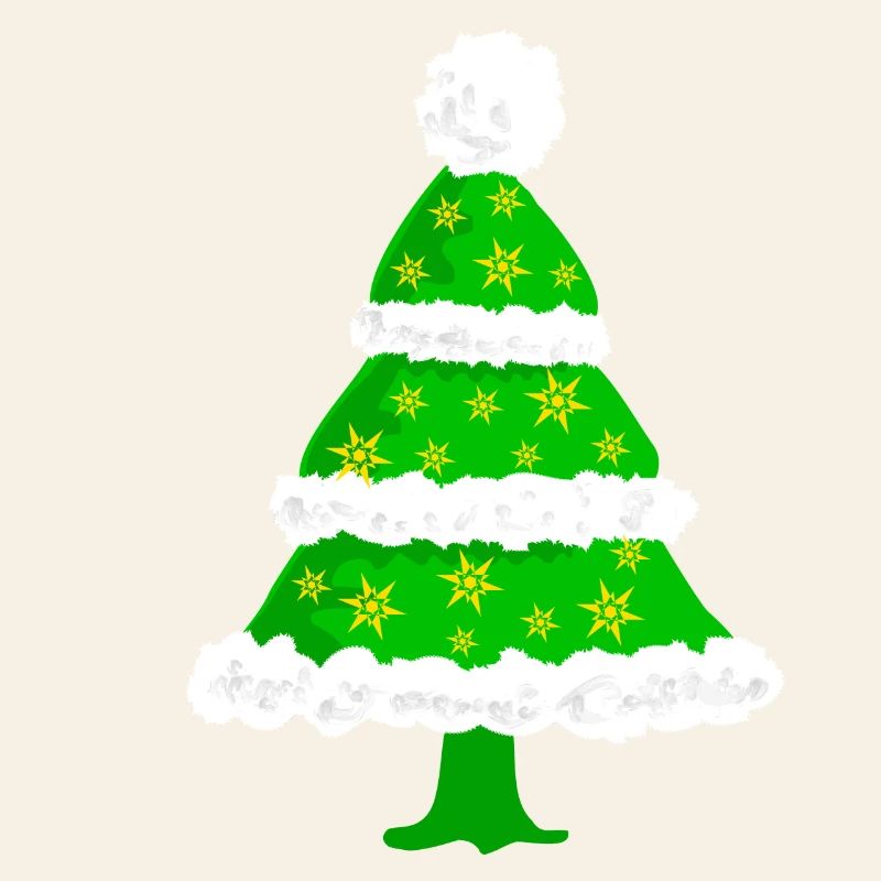 Christmas fir tree