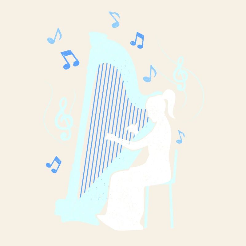 Harp player