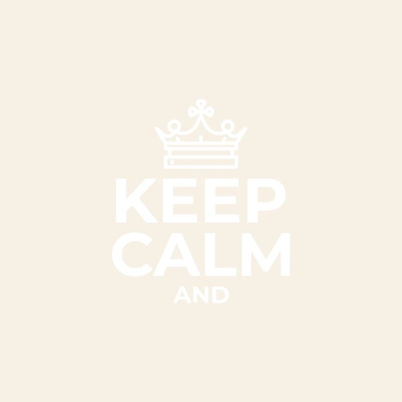 keep calm tshirt Create your own