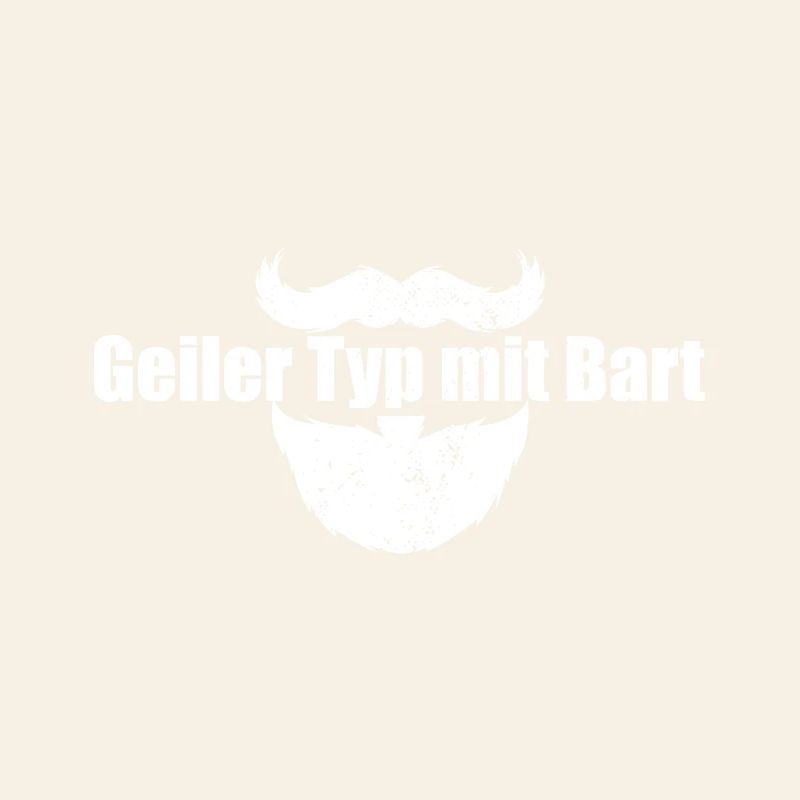 Geiler Typ Mit Bart Bartträger Barbier Vollbart