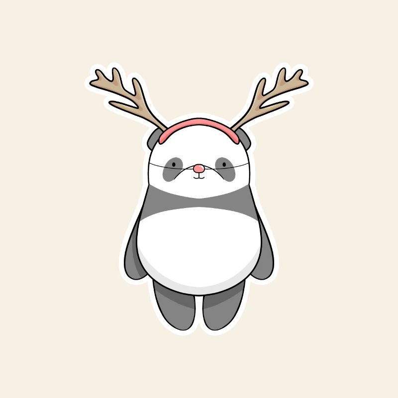Christmas Panda