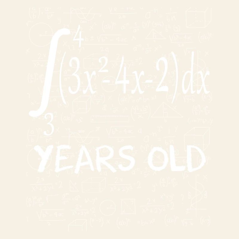 Funny Math Geek Integral Calculus 21st Birthday 21
