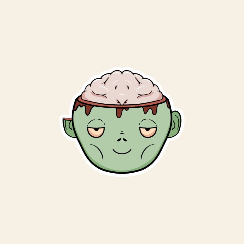 Zombie Brain in a Mug