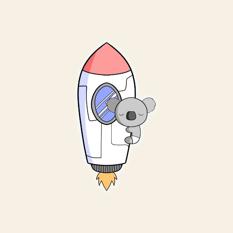 Fusée Koala en orbite