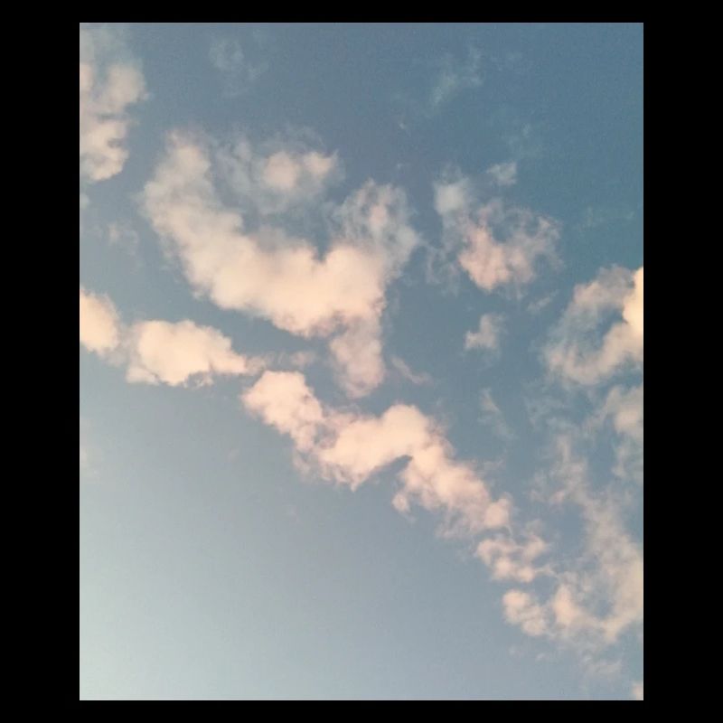 Pastel Clouds Sky Zen Design