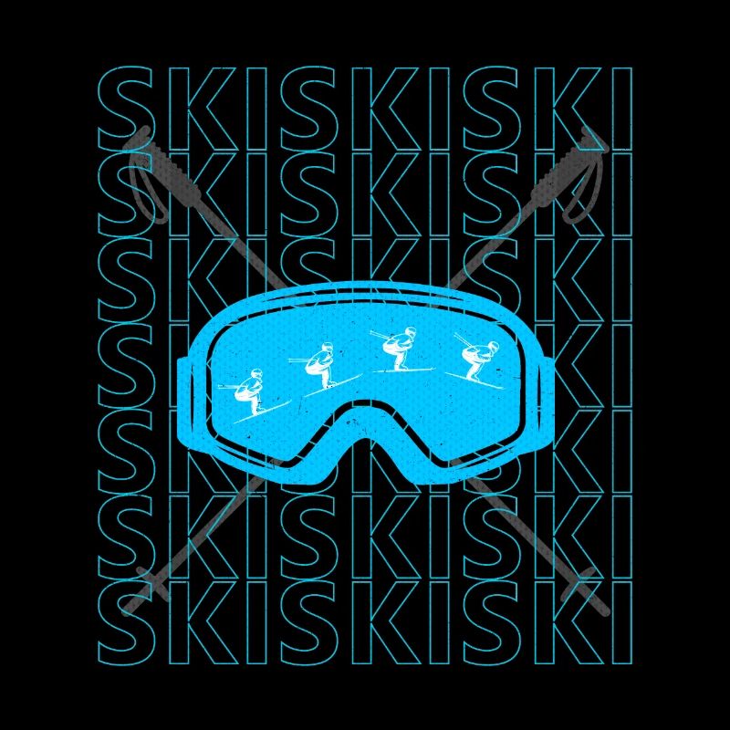 Ski ski goggles skiing