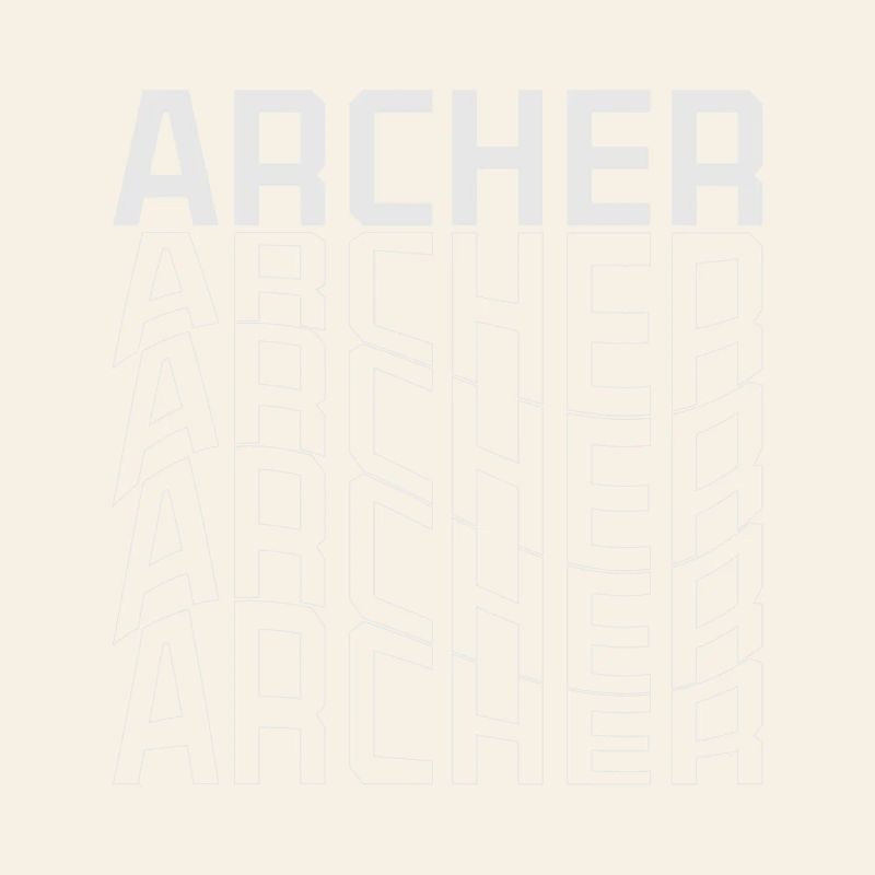 Lettrage de la grille Archer