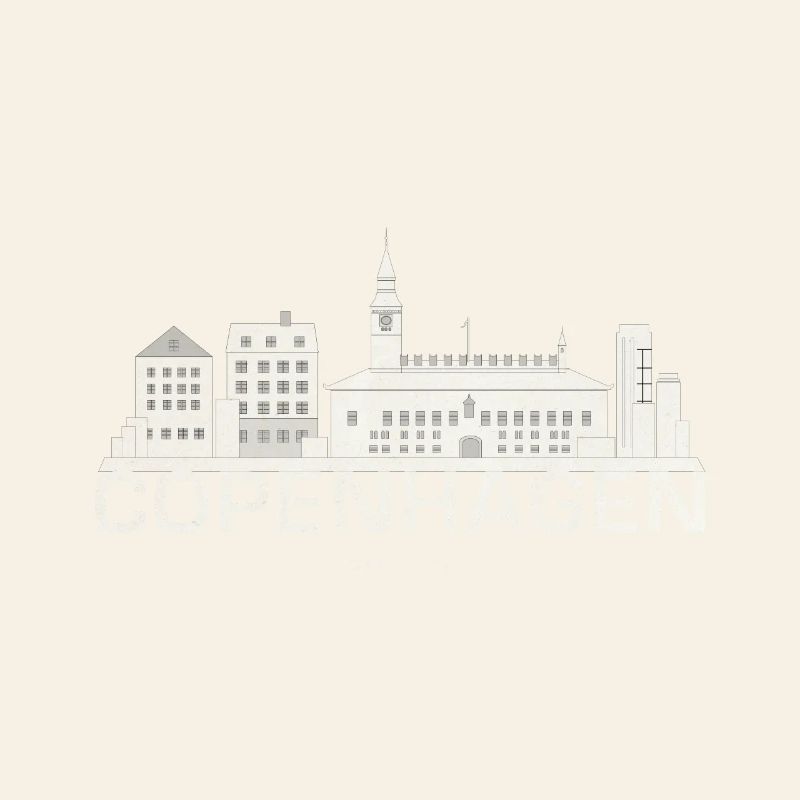 Skyline de Copenhague Copenhague
