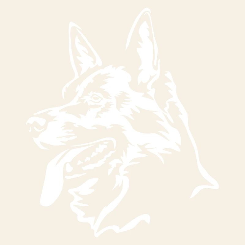 German ShepherdHead "Black Edition"