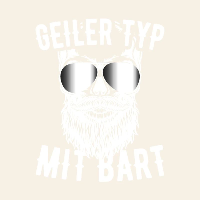 Geiler Typ Mit Bart Bartträger Barbier Vollbart