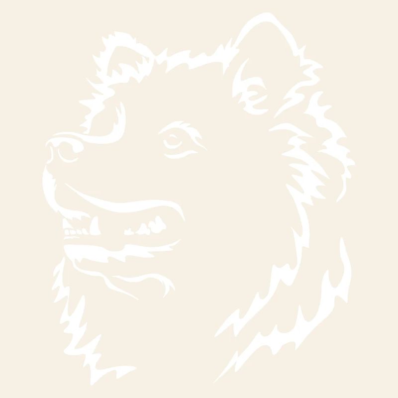 Samoyed Head "Black Edition"