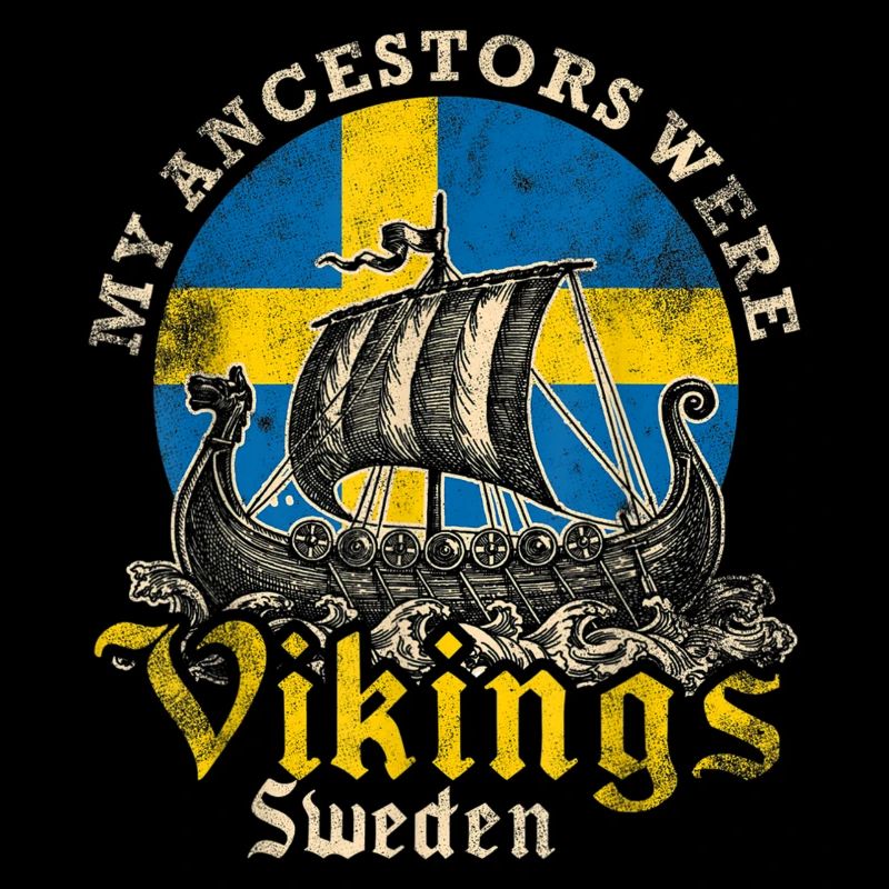 Mes ancêtres étaient des Vikings Suède Design